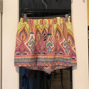 patterned shorts